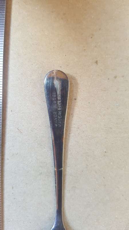 VINTAGE!- Silver Plated - Made In England - Fish Knife
