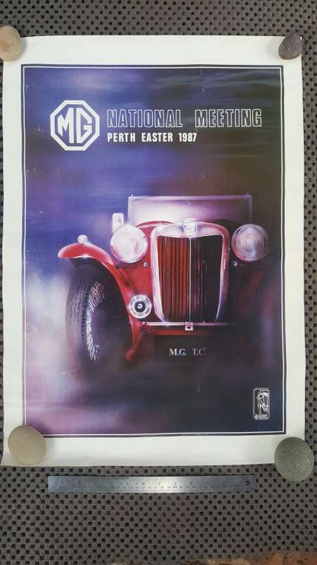 MGCC National Meeting Posters 1970-2018 - 1987 Perth Easter
