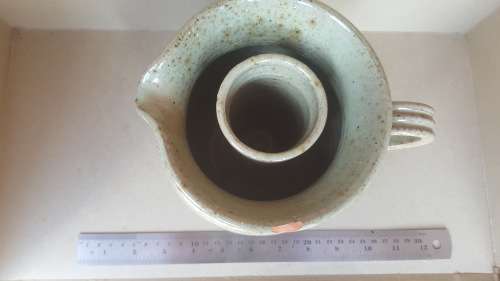 Vintage - French Rose - Wine Jug With Ice Chamber