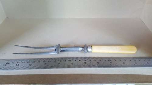 Vintage - Carving Fork (Sterling Silver Collar)