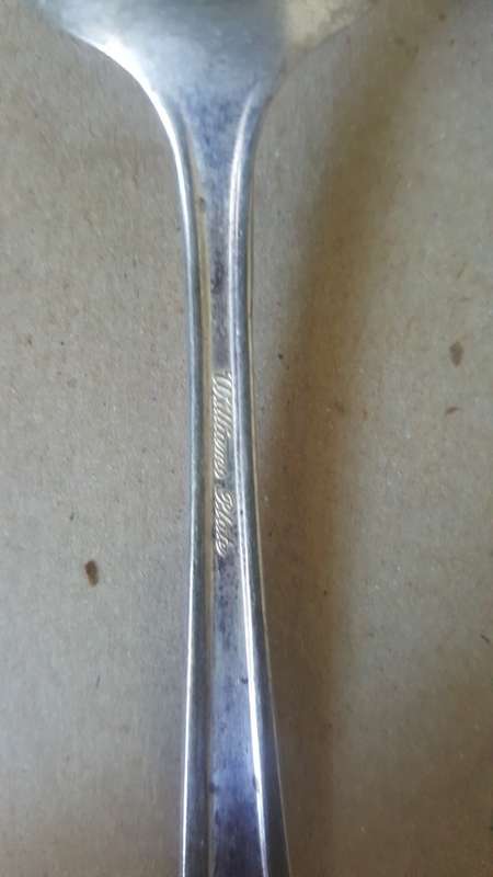 Vintage - Silver Plated - Pair Of Spoons