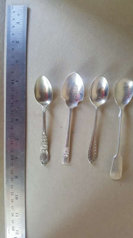 Vintage - Silver Plated - Mixed Lot Of 4 Spoons