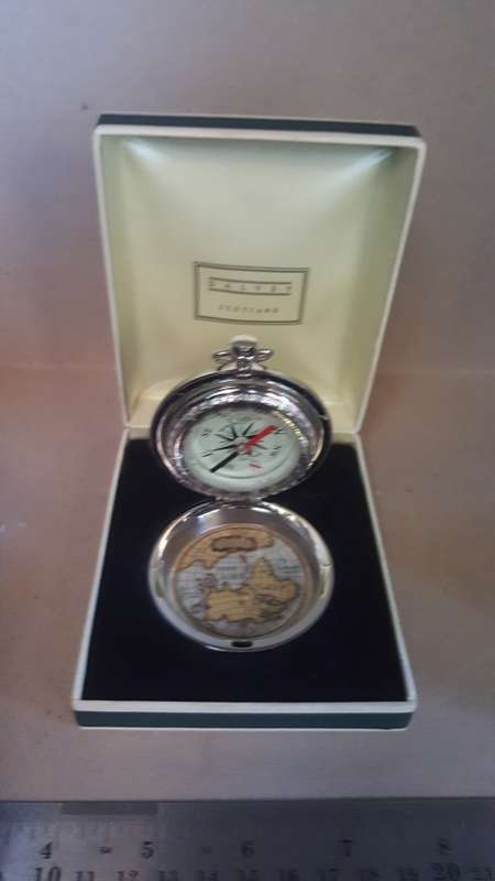 VINTAGE!  DALVEY SCOTLAND - VOYAGER COMPASS