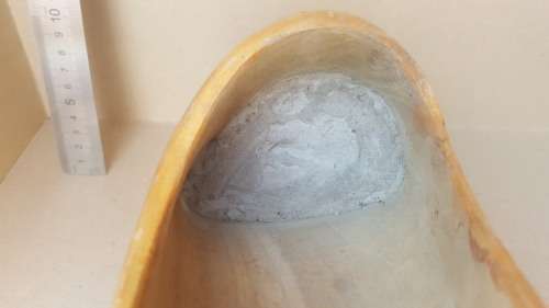 Large Vintage Dutch Wooden Clog