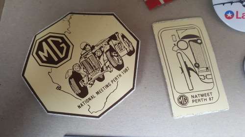 Job Lot - Vintage - Badges And Stickers