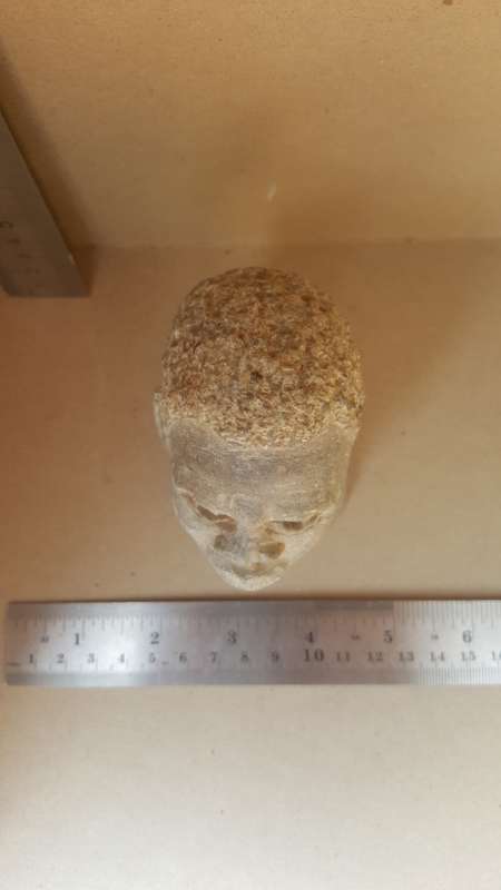 Hand-Carved! African Stone Bust - Woman Sculpture