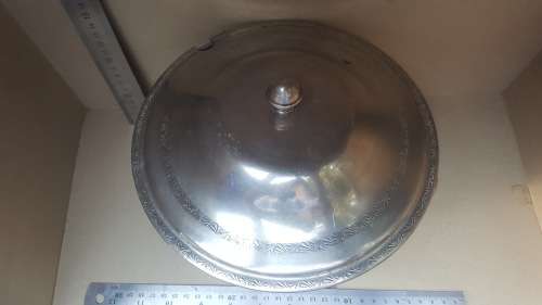 Vintage! Silver Plated! President Plate - Ice Bucket With Lid