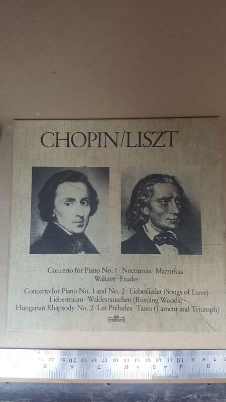 CHOPIN / LISZT ! Vintage Classical Cassette Set