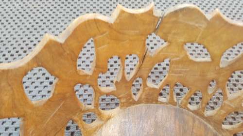 Africana! Olive Wood - Hand Carved - Wildlife - Large Round Bowl