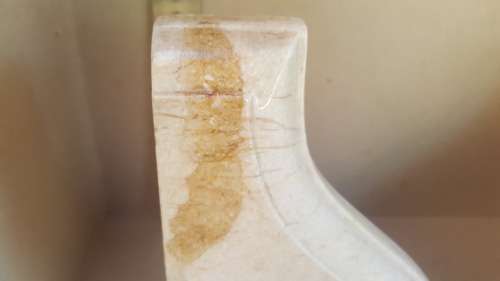 Vintage! Heavy Solid Marble - Bookends