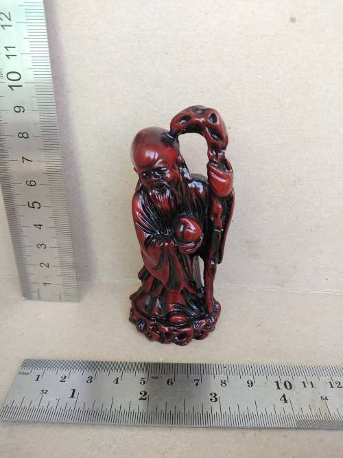 Chinese Feng Shui Three Wise Men Figurines Resin Statues For Prosperity And Luck