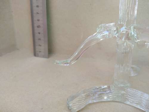 Vintage! Gold Gilded Glass Sculpture - Phoenix Rising