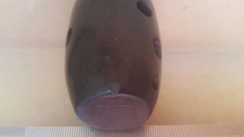 Professional Chinese Clay Flute - Ancient Xun Instrument - Ox Head Pattern Ocarina