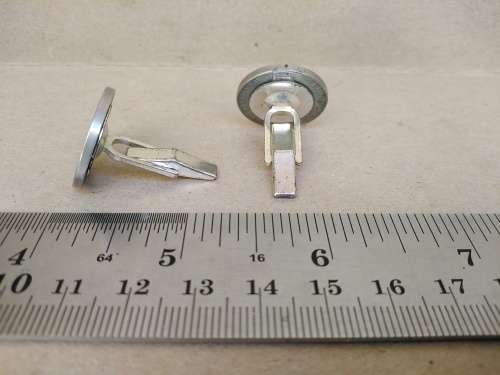 Vintage! - Coin Cufflinks - USA - 5 Cent [Nickel] - 1964 D And 1960