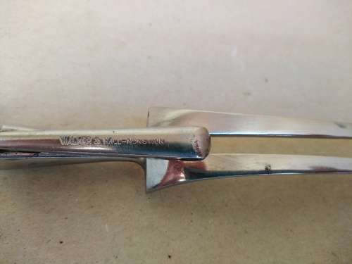 Antique! - Walker And Hall - Non Stain Antler Handle Carving Fork