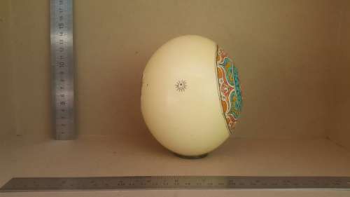 Mandala - Ostrich Egg Art - Signed