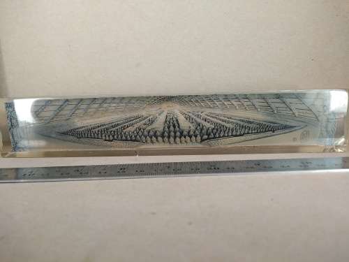 Wow! -Very Ornate Chinese Dongyang - Double Sided Relief Sculpture - Art In Resin - Signed