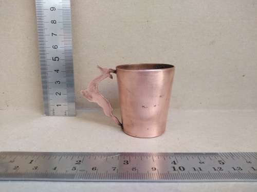 VINTAGE! - Copper - Springbok Handle Shield Cup