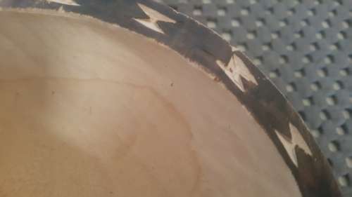 17 Piece African Pot Set! - 4 Pots with Lids - 7 plates and more - Hand Carved wood