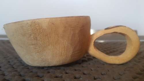 17 Piece African Pot Set! - 4 Pots with Lids - 7 plates and more - Hand Carved wood