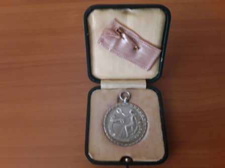 Vintage! English Birmingham Hallmark - The Royal Life Saving Society Award Of Merit - 1935
