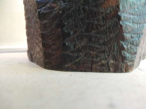 African Love - Couple Of Hand Carved Wooden Busts