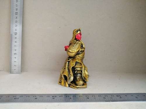 Chinese Feng Shui Guan Gong Resin Figurine