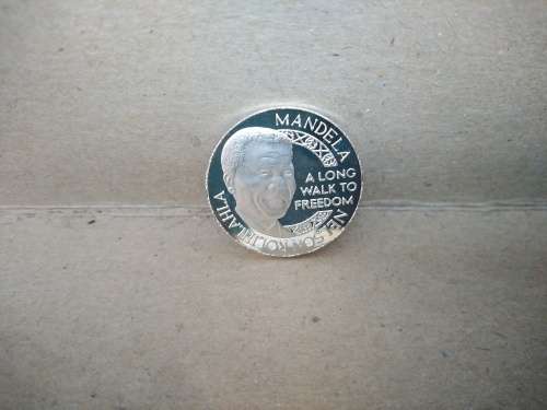Mint Of Norway - .999 Silver 3.4gr - Mandela Nobel Peace Peace Laureate Medallion