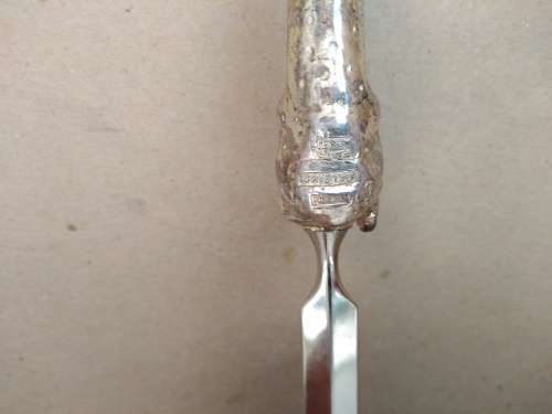 Amazing! Cheetah - Sterling Silver ! Letter Opener