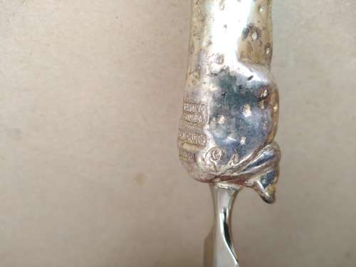 Amazing! Cheetah - Sterling Silver ! Letter Opener