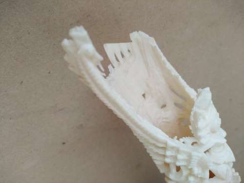 Vintage! Indonesian - Intricately Hand Crafted Bone Carving Totem Deity Statue