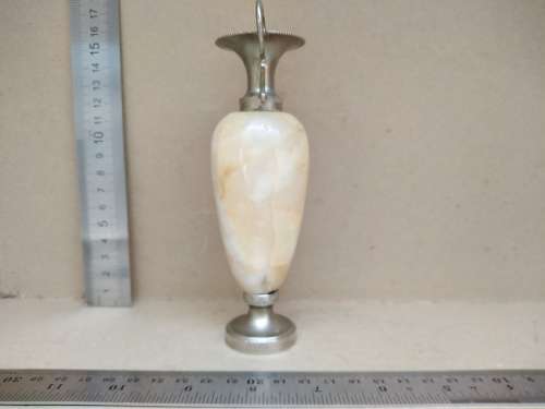 Vintage! Greek Onyx/Marble Miniature Decorative Urn / Vase