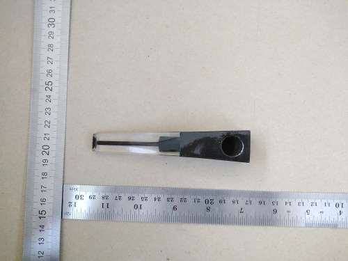 Pipoo Metallic Black 8 - Smoking Pipe