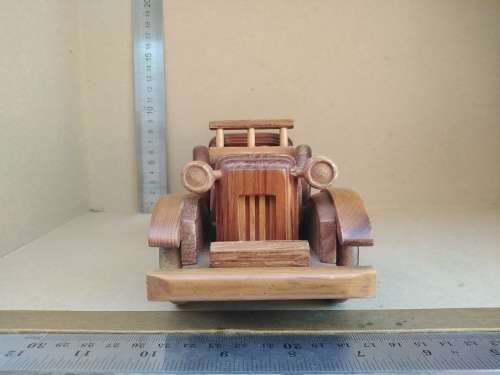 Vintage! Model J Style Convertible - Wooden Model Car.