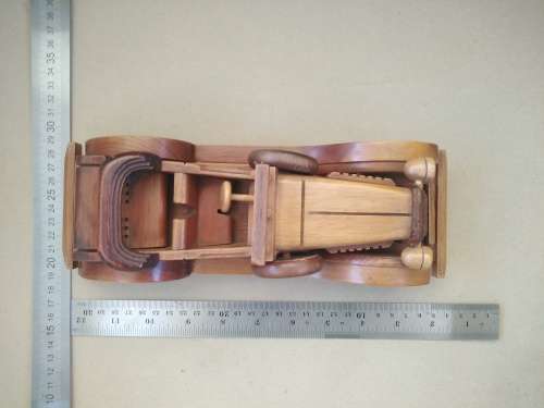 Vintage! Model J Style Convertible - Wooden Model Car.