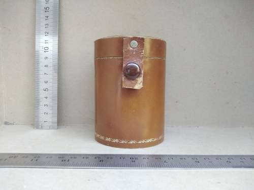 Vintage! Max `n Jax Board Game With Poker Dice In Leather Shaker Cup