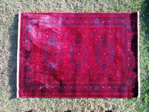 Turkish - Kazac Collection! - Beautiful New Afghan Turkman design - Machine Made Rug - 120 X 170