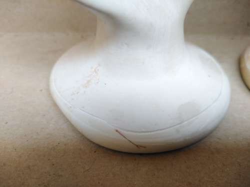 Africana! Pair Of Twisted Stone - Kudu And Elephant - Candlestick Holders