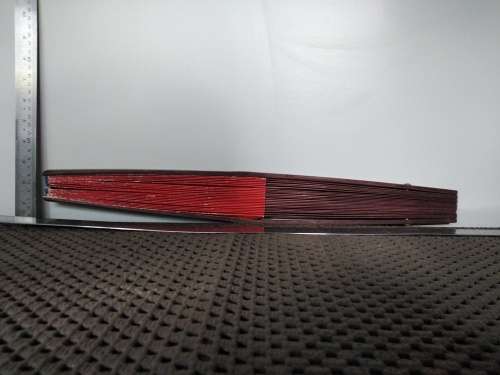 Vintage! Japanese - Large Bamboo Folding Paper Hand Fan