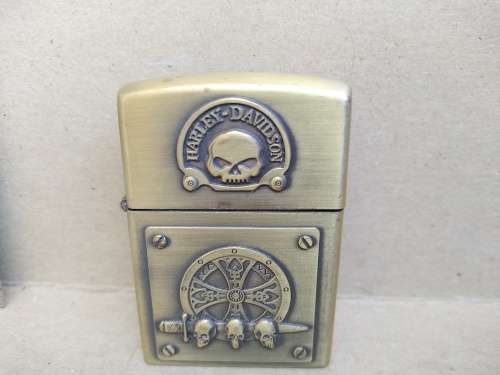 Baixin - Harley Davidson - Metal Flip Top Fluid Lighter