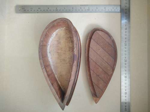 Vintage! WW1 Era Trench Art Original Propeller - Wood Trinket / Jewellery Box