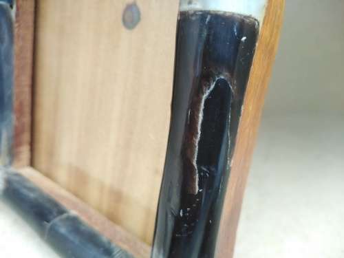 Vintage! Pair Of Horn Photo Frames