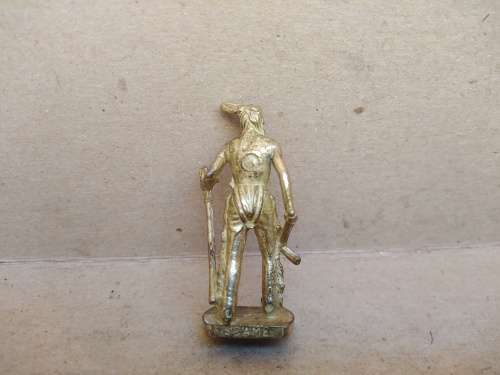 Vintage! Cowboys And Indians! - Small Die-Cast Metal Figures - Kinder Scame
