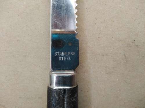 Vintage! Original Ginsu Carving Set Plus 3 Steak Knives