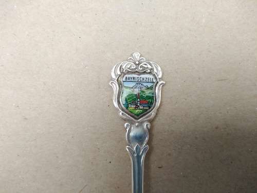 Vintage! Souvenir Spoon - European / German 800 Silver - Bayrischzell