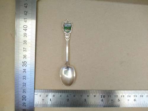 Vintage! Souvenir Spoon - European / German 800 Silver - Bayrischzell
