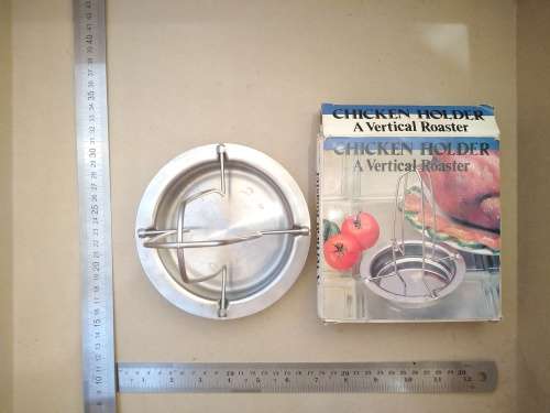 Vintage! Chicken Holder - Vertical BBQ Roaster - In Original Box