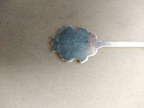 Vintage! Souvenir Spoon - European / German 800 Silver - Pompei
