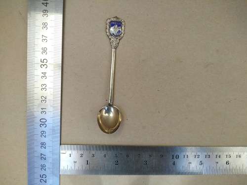 Vintage! Souvenir Spoon - .925 Sterling Silver - India