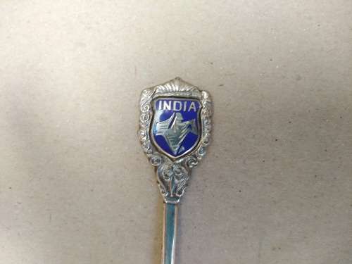 Vintage! Souvenir Spoon - .925 Sterling Silver - India